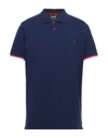Jaggy Polo Shirts In Blue
