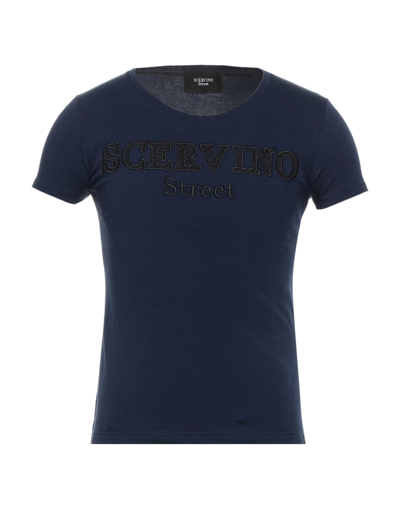 Scervino T-shirts In Blue