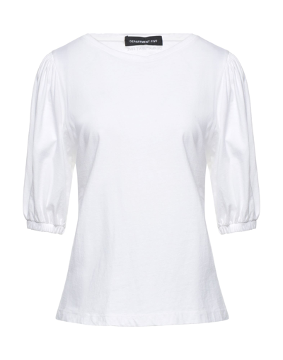 Department Five T-shirts In White