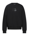 DOLCE & GABBANA DOLCE & GABBANA MAN SWEATSHIRT BLACK SIZE 42 COTTON, POLYAMIDE, POLYURETHANE