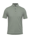 Heritage Polo Shirts In Military Green