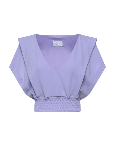Berna Tops In Purple