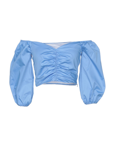 Kaos Blouses In Azure