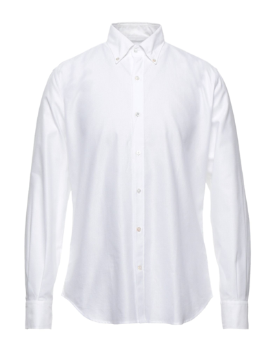 Brooksfield Shirts In White