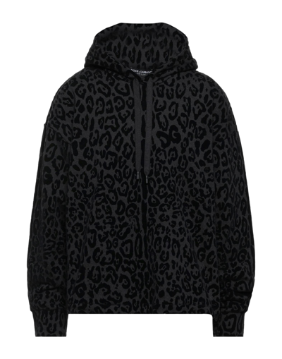 Dolce & Gabbana Sweatshirts In Black