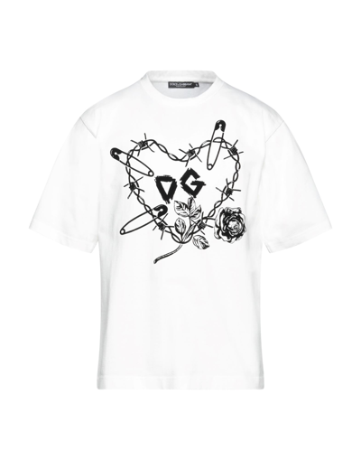 Dolce & Gabbana T-shirts In White