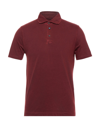 Heritage Polo Shirts In Red