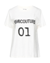 Semicouture T-shirts In White