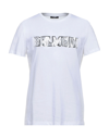 BALMAIN BALMAIN MAN T-SHIRT WHITE SIZE XL COTTON