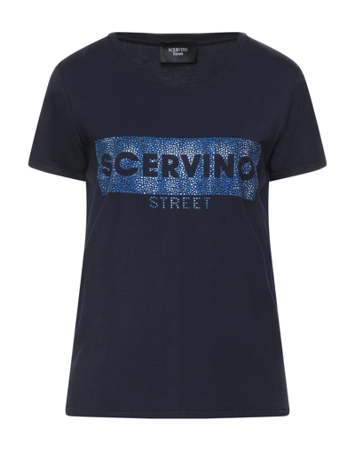 Scervino T-shirts In Blue