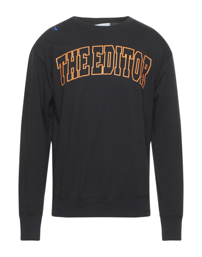 The Editor Sweatshirts In Black