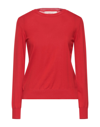 Jucca Woman Sweater Red Size L Cotton