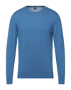 Fedeli Sweaters In Blue