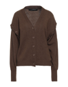 Federica Tosi Cardigans In Brown