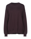 Alpha Studio Sweaters In Cocoa
