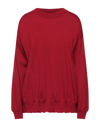 Alpha Studio Sweaters In Red