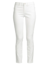 Lilly Pulitzer South Ocean High-rise Stretch Silm-fit Jeans In Resort White