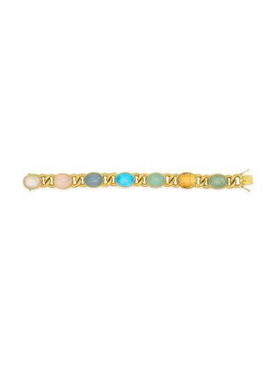 Gurhan Women's Muse 24k Yellow Gold & Multi-gemstone Chain Bracelet