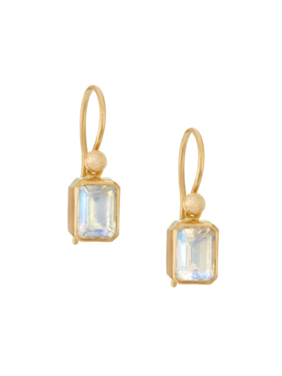 Eli Halili Women's 22k Yellow Gold & Moonstone Drop Earrings