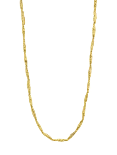 Eli Halili 24k Yellow Gold Beaded Chain Necklace