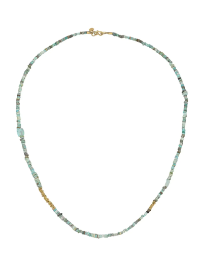 Eli Halili Women's 22k Yellow Gold & Turquoise Beaded Necklace