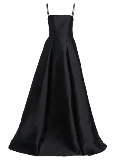 Vera Wang Bride Women's Diane Sleeveless Fit & Flare Gown In Black