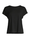 EILEEN FISHER WOMEN'S CREWNECK BOXY T-SHIRT