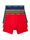 CALVIN KLEIN MEN'S 3-PACK COTTON STRETCH BOXER BRIEFS