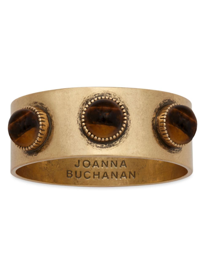 Joanna Buchanan Tiger's Eye Napkin Ring Set