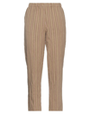 Kiltie Pants In Beige