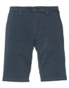 Alley Docks 963 Man Shorts & Bermuda Shorts Midnight Blue Size 28 Cotton, Elastane