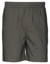 Golden Craft 1957 Man Shorts & Bermuda Shorts Military Green Size 1 Cotton, Elastane