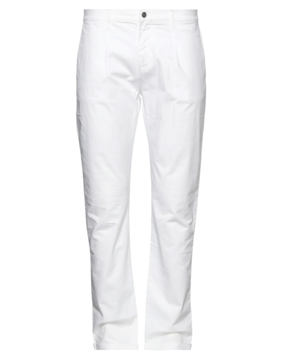 Grey Daniele Alessandrini Pants In White