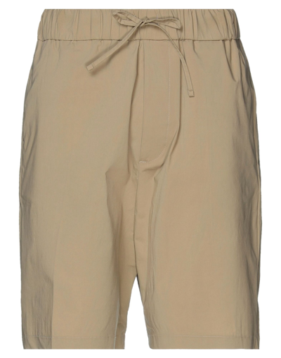 I'm Brian Man Shorts & Bermuda Shorts Sand Size M Cotton, Elastane