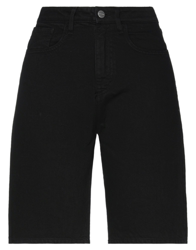 Icon Denim Denim Shorts In Black