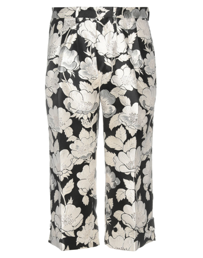 Dolce & Gabbana Cropped Pants In Black