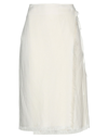 Marni Midi Skirts In White