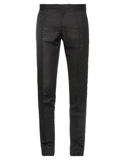 Dolce & Gabbana Man Pants Black Size 42 Silk