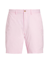 Polo Ralph Lauren Men's 8-inch Straight Fit Linen-cotton Shorts In Carmel Pink