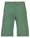 Liu •jo Man Man Shorts & Bermuda Shorts Green Size 32 Cotton In Green