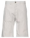 Liu •jo Man Man Shorts & Bermuda Shorts Light Grey Size 28 Cotton