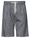 Primo Emporio Man Shorts & Bermuda Shorts Midnight Blue Size 28 Cotton, Linen