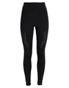 ADIDAS BY STELLA MCCARTNEY ADIDAS BY STELLA MCCARTNEY ASMC TPR TIGHT WOMAN LEGGINGS BLACK SIZE XS RECYCLED POLYESTER, ELASTANE