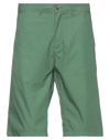 Liu •jo Man Man Shorts & Bermuda Shorts Green Size 32 Cotton