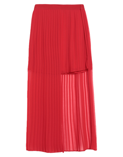 Manila Grace Mini Skirts In Red