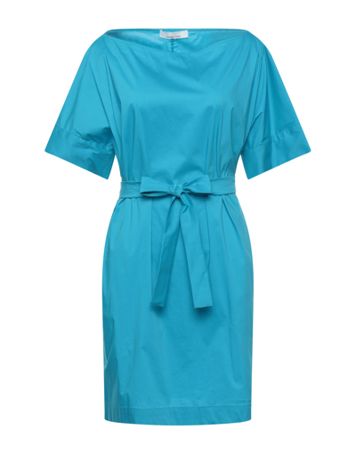 Liviana Conti Short Dresses In Blue