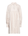 L'autre Chose Short Dresses In Beige