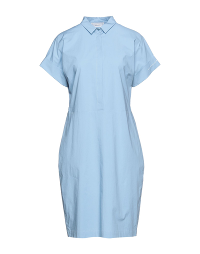 Accuà By Psr Midi Dresses In Sky Blue