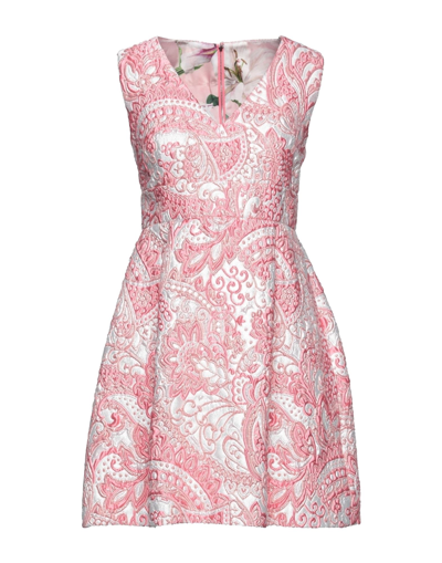 Dolce & Gabbana Short Dresses In Pink