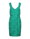 Caractere Midi Dresses In Green